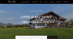Desktop Screenshot of penzionmara.sk